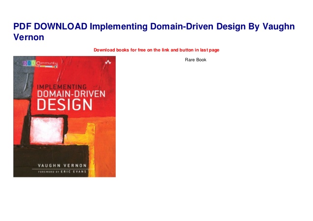 implementing domain driven design pdf